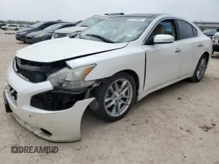 2011 Nissan Maxima SV with VIN 1N4AA5AP8BC831795, listed as a Copart auction lot 51510585 with 181,298 mi miles and Salvage Title. Bid and sale history available at DreamBid. Image 1.