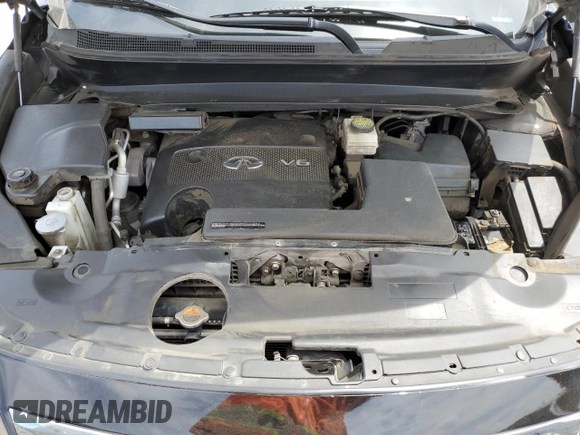 2016 Infiniti QX60 with VIN 5N1AL0MM5GC522443, listed as a Copart auction lot 56608225 with 173,181 mi miles and Salvage Title. Bid and sale history available at DreamBid. Image 12.