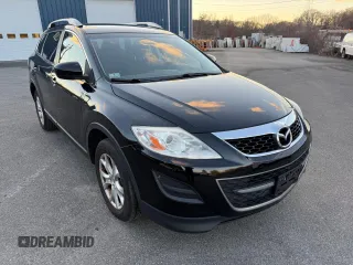 2012 Mazda CX-9 Sport with VIN JM3TB3BV6C0366459, listed as a Copart auction lot 86016734 with 129,416 mi miles and Clean Title. Bid and sale history available at carsss.com. Image 1.