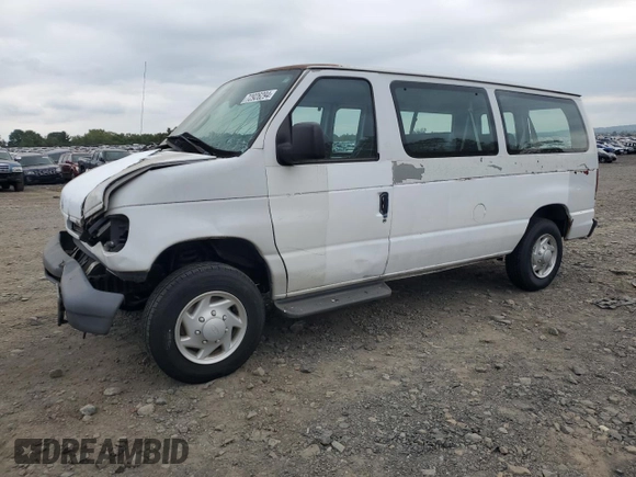 2007 Ford Econoline Passenger XL with VIN 1FMNE11W87DA96037, listed as a Copart auction lot 72926294 with Not provided miles and Salvage title. Bid and sale history available at DreamBid. Image 1.
