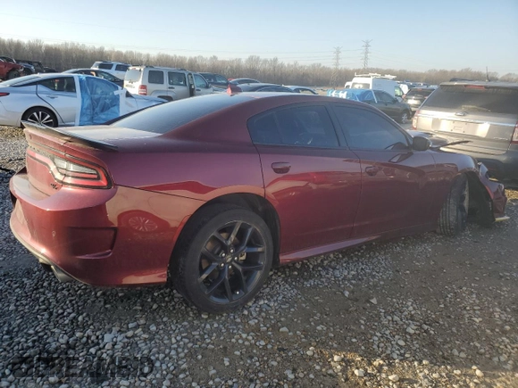 2023 Dodge Charger R/T with VIN 2C3CDXCT4PH534905, listed as a Copart auction lot 42169585 with 30,021 mi miles and Salvage Title. Bid and sale history available at carsss.com. Image 3.