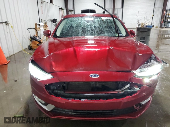 2017 Ford Fusion Hybrid Titanium with VIN 3FA6P0RU2HR394713, listed as a Copart auction lot 56070815 with 95,098 mi miles and Salvage title. Bid and sale history available at DreamBid. Image 5.