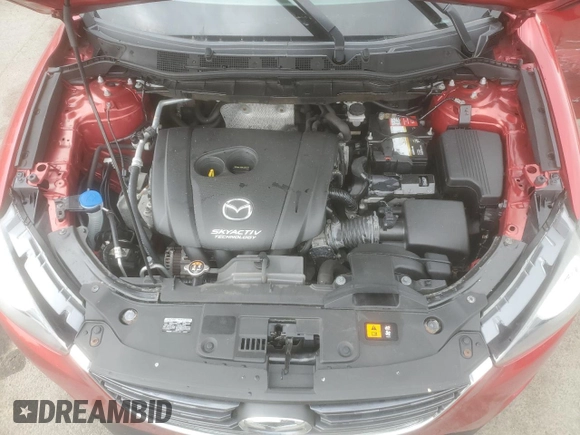 2016 Mazda CX-5 Sport with VIN JM3KE4BY4G0844967, listed as a Copart auction lot 54829885 with 95,653 mi miles and Salvage title. Bid and sale history available at DreamBid. Image 13.