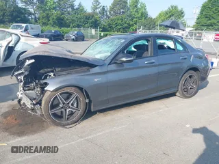 2018 Mercedes-Benz C 43 AMG z VIN 55SWF6EB8JU271525, wystawiony jako IAAI lot #42145113 z przebiegiem 58 082 mil mil oraz . Historia ofert i sprzedaży dostępna na DreamBid. Obrazek 17.