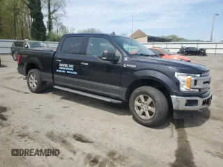 2019 Ford F-150 XL with VIN 1FTFW1E45KKF07123, listed as a Copart auction lot 53638455 with Not Provided miles and Salvage Title. Bid and sale history available at carsss.com. Image 4.