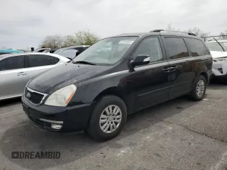 2014 Kia Sedona LX with VIN KNDMG4C75E6541210, listed as a Copart auction lot 51814055 with 133,572 mi miles and Clean Title. Bid and sale history available at carsss.com. Image 1.