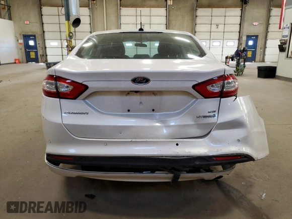 2016 Ford Fusion SE Hybrid with VIN 3FA6P0LU5GR304168, listed as a Copart auction lot 52404165 with 90,344 mi miles and Salvage Title. Bid and sale history available at carsss.com. Image 6.