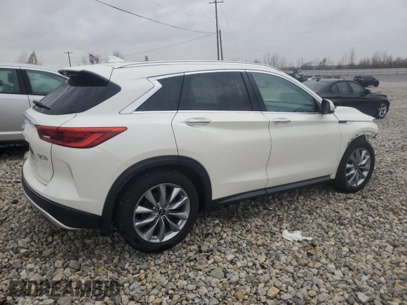 2020 Infiniti QX50 Essential with VIN 3PCAJ5M34LF115600, listed as a Copart auction lot 78370384 with 39,246 mi miles and Non Repairable. Bid and sale history available at DreamBid. Image 3.