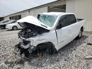 2021 Ram 1500 Big Horn with VIN 1C6RREFG6MN608488, listed as a Copart auction lot 57647325 with Not provided miles and Salvage title. Bid and sale history available at DreamBid. Image 1.