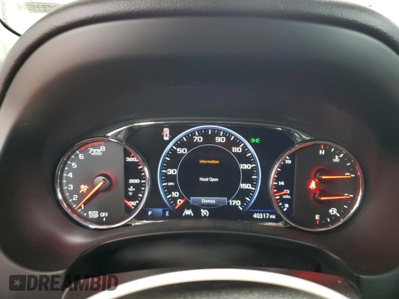 2022 GMC Terrain Denali with VIN 3GKALXEV9NL290603, listed as a Copart auction lot 56872735 with 40,317 mi miles and Salvage title. Bid and sale history available at DreamBid. Image 9.
