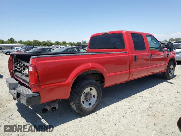 2008 Ford F-250 XL with VIN 1FTSW20RX8EC90604, listed as a Copart auction lot 63069585 with 280,927 mi miles and Clean title. Bid and sale history available at DreamBid. Image 3.