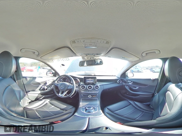 2017 Mercedes-Benz C C 300 with VIN 55SWF4JB9HU190666, listed as a Copart auction lot 43751165 with 122,002 mi miles and Salvage Title. Bid and sale history available at carsss.com. Image 13.