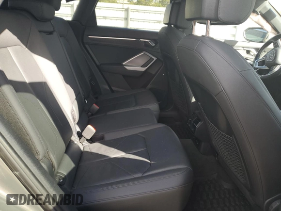 2020 Audi Q3 S line Premium with VIN WA1DECF37L1052630, listed as a Copart auction lot 45125555 with 57,910 mi miles and Non Repairable. Bid and sale history available at carsss.com. Image 11.