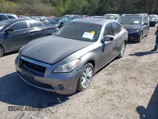 2011 Infiniti M with VIN JN1BY1AR4BM373559, listed as a IAAI auction lot 41677853 with 152,111 mi miles and . Bid and sale history available at DreamBid. Image 2.