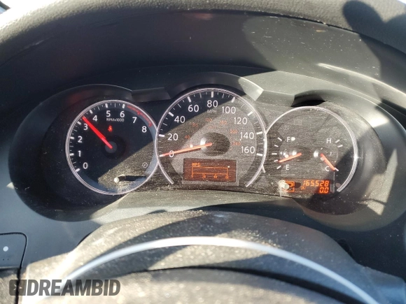 2012 Nissan Altima 2.5 S with VIN 1N4AL2APXCC199537, listed as a Copart auction lot 46187045 with 165,528 mi miles and Salvage Title. Bid and sale history available at carsss.com. Image 9.
