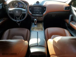 2018 Maserati Ghibli with VIN ZAM57XSA4J1268685, listed as a Copart auction lot 62302313 with 76,576 mi miles. Bid and sale history available at carsss.com. Image 8.