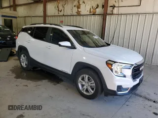 2022 GMC Terrain SLE z VIN 3GKALMEV8NL212599, wystawiony jako Copart lot #56027205 z przebiegiem 47 262 mil mil oraz Szkoda całkowita • Salvage title. Historia ofert i sprzedaży dostępna na DreamBid. Obrazek 4.