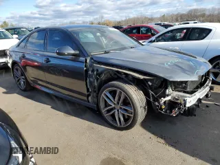 2017 Audi S6 Prestige with VIN WAUHFAFC3HN032896, listed as a Copart auction lot 85417684 with 92,701 mi miles and Salvage Title. Bid and sale history available at carsss.com. Image 4.