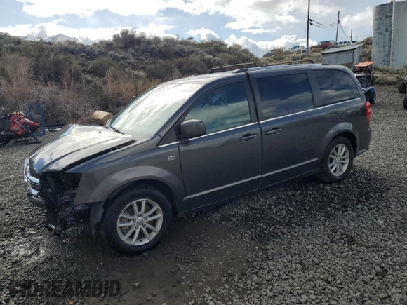 2019 Dodge Grand Caravan SXT with VIN 2C4RDGCGXKR809320, listed as a Copart auction lot 51503485 with 90,749 mi miles and Salvage Title. Bid and sale history available at DreamBid. Image 1.