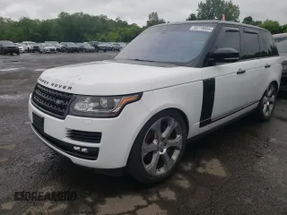 2017 Land Rover Range Rover z VIN SALGS2FE4HA329676, wystawiony jako Copart lot #59778055 z przebiegiem 132 956 mil mil oraz Szkoda całkowita • Salvage title. Historia ofert i sprzedaży dostępna na DreamBid. Obrazek 1.