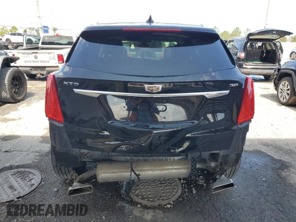 2017 Cadillac XT5 Luxury AWD with VIN 1GYKNDRS6HZ243674, listed as a Copart auction lot 59569145 with 74,550 mi miles and Salvage title. Bid and sale history available at DreamBid. Image 6.