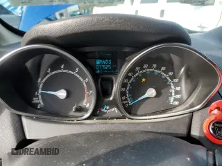 2018 Ford Fiesta Titanium z VIN 3FADP4FJ5JM111183, wystawiony jako Copart lot #41426244 z przebiegiem 77 525 mil mil oraz . Historia ofert i sprzedaży dostępna na DreamBid. Obrazek 9.