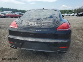 2016 Porsche Panamera 4 with VIN WP0AA2A74GL005557, listed as a Copart auction lot 61807854 with 58,415 mi miles and Salvage Title. Bid and sale history available at carsss.com. Image 6.