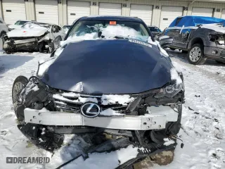 2014 Lexus IS 250 with VIN JTHCF1D22E5007375, listed as a Copart auction lot 45572515 with 16,865 mi miles and Salvage Title. Bid and sale history available at carsss.com. Image 5.