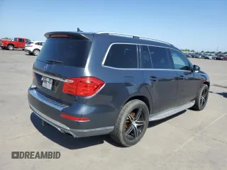 2014 Mercedes-Benz GL 450 with VIN 4JGDF7CE1EA278029, listed as a Copart auction lot 55501885 with 143,250 mi miles and Salvage title. Bid and sale history available at DreamBid. Image 3.