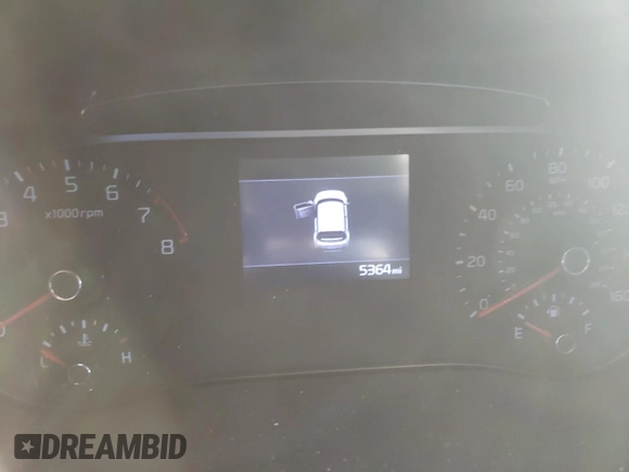 2021 Kia Soul S with VIN KNDJ23AU6M7142397, listed as a Copart auction lot 67680121 with 5,364 mi miles and Salvage Title. Bid and sale history available at DreamBid. Image 8.