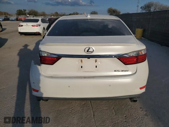 2014 Lexus ES 350 with VIN JTHBK1GG0E2092264, listed as a Copart auction lot 44251105 with 0 mi miles and Salvage Title. Bid and sale history available at carsss.com. Image 6.