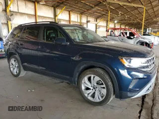 2021 Volkswagen Atlas SE z VIN 1V2JR2CA4MC598266, wystawiony jako Copart lot #54198515 z przebiegiem 72 249 mil mil oraz Szkoda całkowita • Salvage title. Historia ofert i sprzedaży dostępna na DreamBid. Obrazek 4.