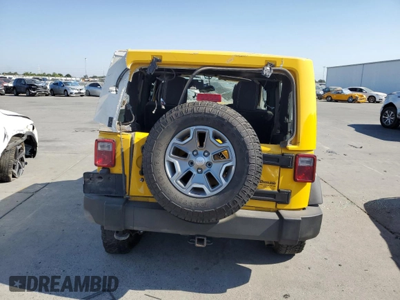 2015 Jeep Wrangler Rubicon with VIN 1C4BJWCGXFL559838, listed as a Copart auction lot 63685704 with 97,917 mi miles and Non repairable. Bid and sale history available at DreamBid. Image 6.