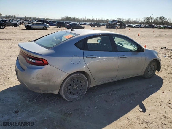 2015 Dodge Dart SE with VIN 1C3CDFAA5FD300828, listed as a Copart auction lot 46095245 with 133,159 mi miles and Salvage Title. Bid and sale history available at carsss.com. Image 3.