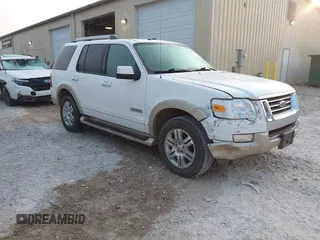 2006 Ford Explorer Eddie Bauer z VIN 1FMEU74E26UB16466, wystawiony jako IAAI lot #42363540 z przebiegiem 221 704 mil mil oraz . Historia ofert i sprzedaży dostępna na DreamBid. Obrazek 1.