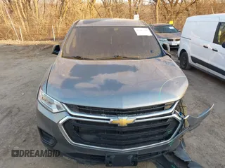 2018 Chevrolet Traverse LS with VIN 1GNERFKW1JJ234585, listed as a IAAI auction lot 41765298 with 129,086 mi miles. Bid and sale history available at carsss.com. Image 12.