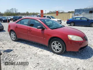 2006 Pontiac G6 6-Cyl with VIN 1G2ZG558164263103, listed as a Copart auction lot 53976745 with 166,002 mi miles and Salvage Title. Bid and sale history available at carsss.com. Image 4.