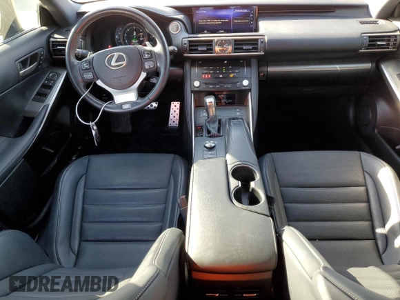2018 Lexus IS 350 with VIN JTHBZ1D22J5033505, listed as a Copart auction lot 81180994 with 30,467 mi miles and Salvage title. Bid and sale history available at DreamBid. Image 8.