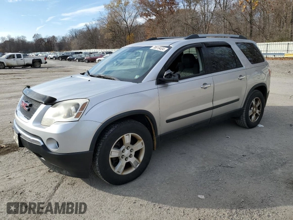 2010 GMC Acadia SL with VIN 1GKLVKED0AJ164242, listed as a Copart auction lot 78519404 with 117,202 mi miles and Salvage Title. Bid and sale history available at carsss.com. Image 1.