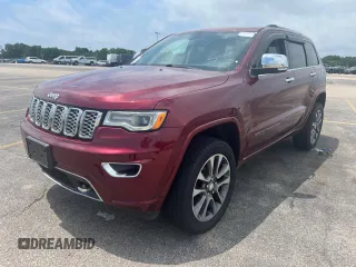 2018 Jeep Grand Cherokee Overland with VIN 1C4RJFCG2JC274512, listed as a Copart auction lot 63438715 with 161,870 mi miles and Clean title. Bid and sale history available at DreamBid. Image 2.