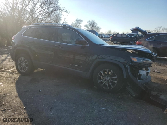 2020 Jeep Cherokee Latitude Plus with VIN 1C4PJMLB5LD513824, listed as a Copart auction lot 85637154 with 69,163 mi miles and Salvage Title. Bid and sale history available at carsss.com. Image 4.