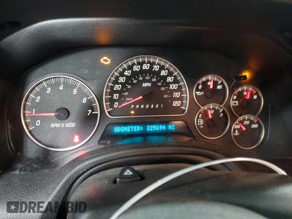 2007 GMC Envoy Denali z VIN 1GKET63M072175933, wystawiony jako Copart lot #53562465 z przebiegiem 225 694 mil mil oraz Szkoda całkowita • Salvage title. Historia ofert i sprzedaży dostępna na DreamBid. Obrazek 9.