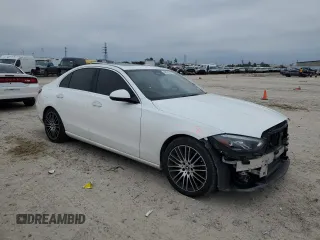 2022 Mercedes-Benz C 300 with VIN W1KAF4GB4NR020987, listed as a Copart auction lot 88933735 with 76,023 mi miles and Salvage Title. Bid and sale history available at DreamBid. Image 4.