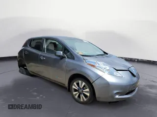 2016 Nissan LEAF S with VIN 1N4BZ0CP3GC309287, listed as a Copart auction lot 62592213 with 54,037 mi miles. Bid and sale history available at carsss.com. Image 4.