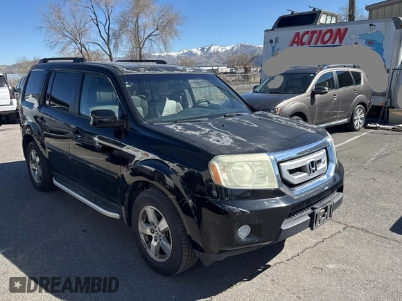 2009 Honda Pilot EX-L with VIN 5FNYF48699B028170, listed as a Copart auction lot 50760885 with 253,689 mi miles and Clean Title. Bid and sale history available at carsss.com. Image 1.