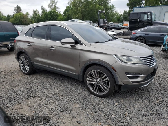 2016 Lincoln MKC Reserve with VIN 5LMTJ3DH3GUJ11911, listed as a Copart auction lot 58439465 with 107,441 mi miles and Salvage title. Bid and sale history available at DreamBid. Image 4.