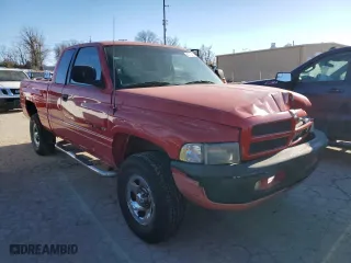 1998 Dodge Ram 1500 with VIN 3B7HF13Z7WG165209, listed as a Copart auction lot 42722435 with 172,347 mi miles and Salvage Title. Bid and sale history available at carsss.com. Image 4.