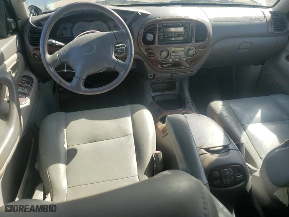 2002 Toyota Sequoia Limited with VIN 5TDZT38A42S064877, listed as a Copart auction lot 48266525 with 141,403 mi miles and Clean Title. Bid and sale history available at carsss.com. Image 8.