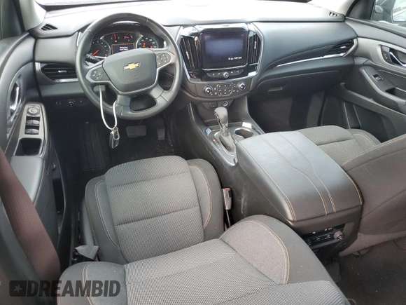 2021 Chevrolet Traverse LT Cloth with VIN 1GNERGKW1MJ165522, listed as a Copart auction lot 74802984 with 80,523 mi miles and Salvage Title. Bid and sale history available at carsss.com. Image 8.
