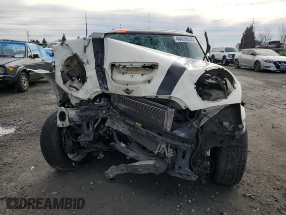 2008 MINI Hardtop S with VIN WMWMF73548TT92276, listed as a Copart auction lot 46636035 with Not Provided miles and Salvage Title. Bid and sale history available at DreamBid. Image 5.